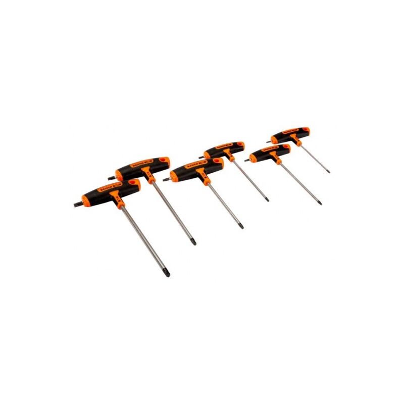 Bahco - Jeu de tournevis torx® avec manche en t T10-T40 - 6 pcs