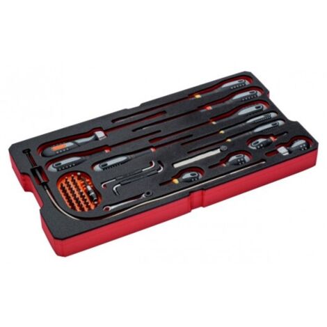 BAHCO - Jeu de tournevis, module pour 4750RCHDW01 Caisse rigide à usage intensif - 48 pc