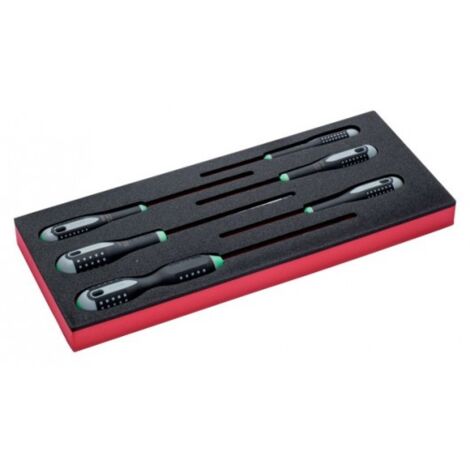 BAHCO - Jeu de tournevis TORX® T10-T40, module mousse 1/3 Fit&Go - 6 pcs