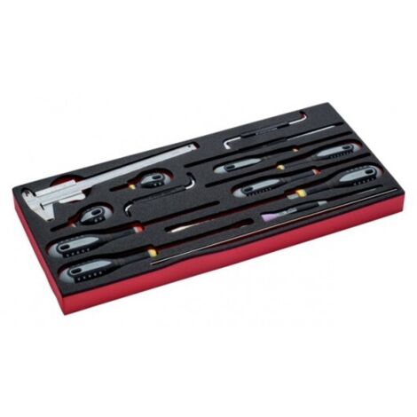 BAHCO - Jeu d'outils en pouces, module pr caisse à outils métallique 1483K/1483KHD-16pc