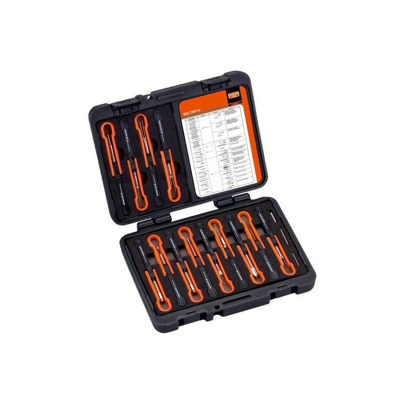 Jeu de 16 pinces composants électriques - Bahco