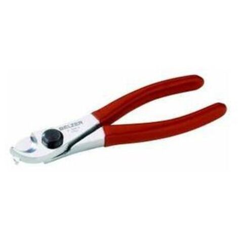 Bahco Kabelschneider mit PVC-beschichteten Griffen für mehradrige Kabel und biegsame Leiter, 230 mm