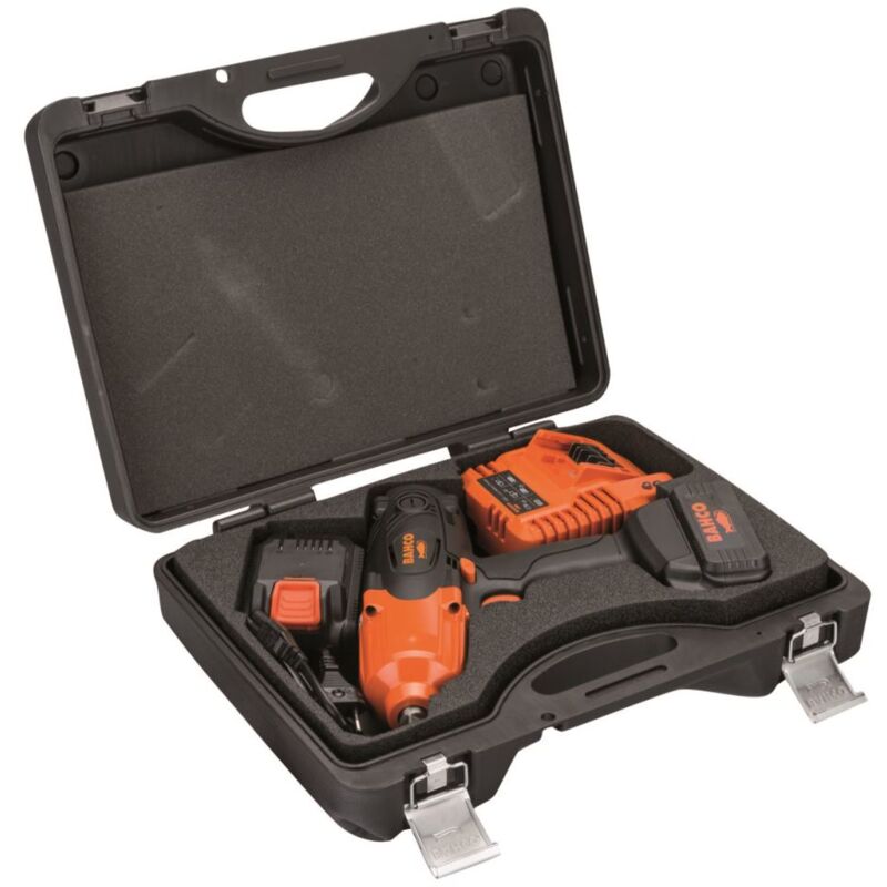 Bahco - Kit de clé à chocs sans fil 18,1 v avec carré conducteur 1/2