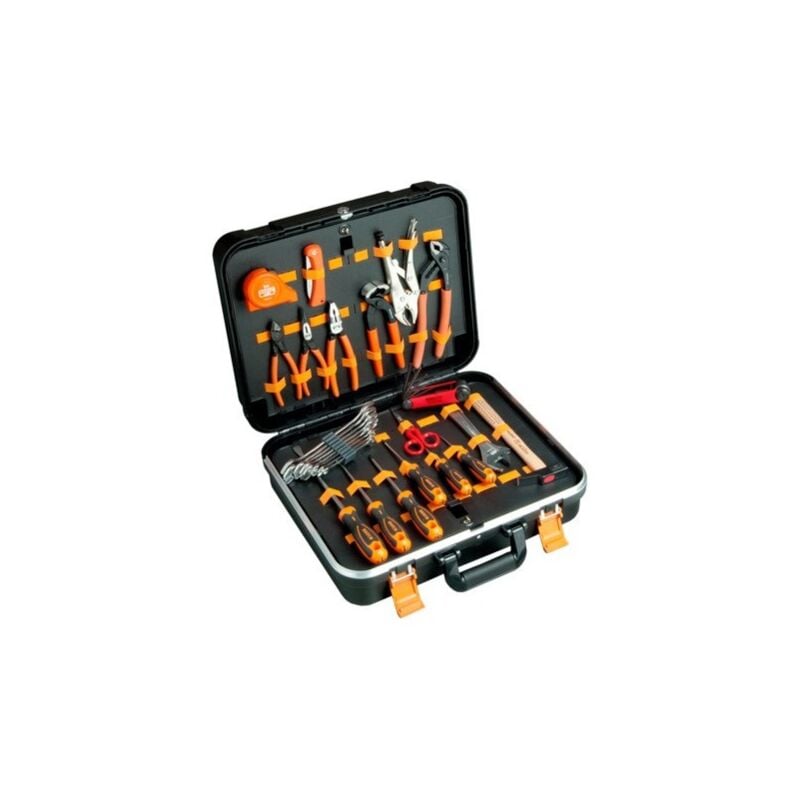Bahco - Kit d'outils pour maintenance générale dans mallette en plastique - 32 pcs