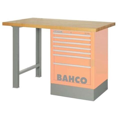 BAHCO - Kit plateau en bois à usage intensif pour convertir les servantes 1475K en établis - 1500 mm