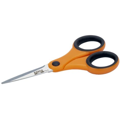 Bahco Kleine Blumenschere, Grifflöcher mit Soft-Grip Beschichtung 125 mm