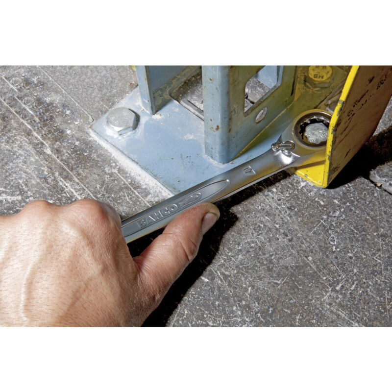 Image of Bahco - 1RM/SH8 Knarren-Ring-Maulschlüssel-Satz Schlüsselweite (Metrisch) 8 - 19 mm