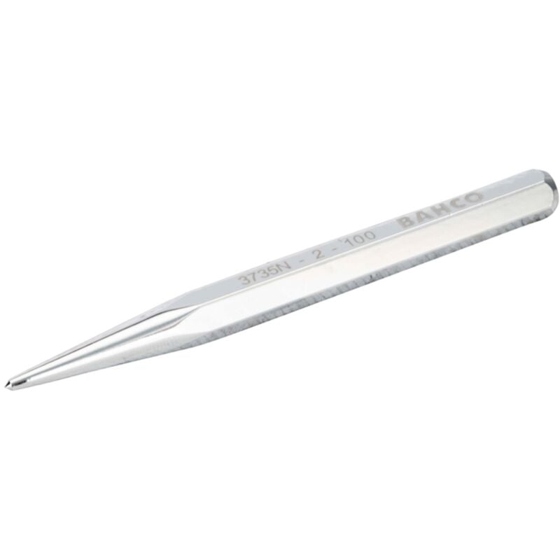 Bahco 6-mm-Körner mit achtkantigem Schaft, verchromt, Einzelhandelsverpackung, 150 mm