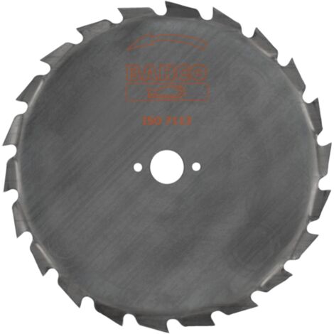 Bahco Kreissägeblatt MAXI für Freischneider / Motorsensen, Ø 225 mm, 20 mm, 24 Zähne