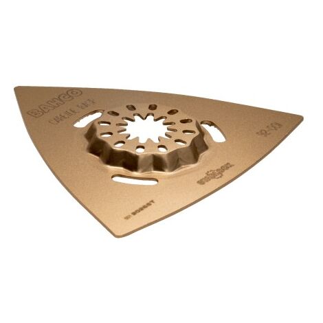 BAHCO - Lame multi-usages triangulaire pour râper et remanier 80 mm