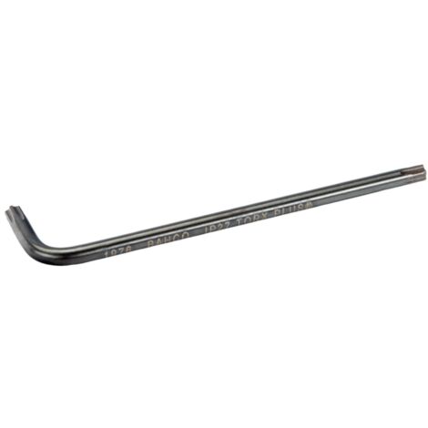 Bahco Langer TORX-Plus-Winkelschraubendreher, phosphatiert, IP25 x 100 mm