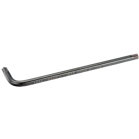 Bahco Langer TORX-Plus-Winkelschraubendreher, phosphatiert, T40 x 124 mm