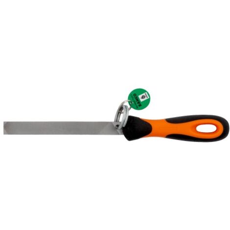 BAHCO - Lime plate ERGO™ avec anneau de sécurité, 150 mm