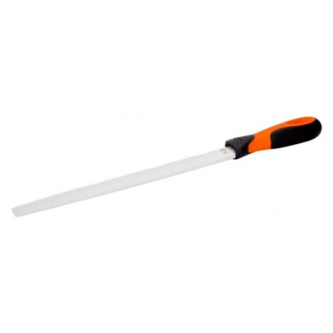 BAHCO - Limes mi-rondes  master  à denture striée, avec manche bimatière ERGO™, 250 mm