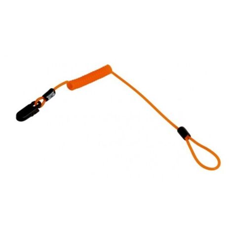 BAHCO - Longe orange haute visibilité, clip plastique, longueur total extension : 0,825m