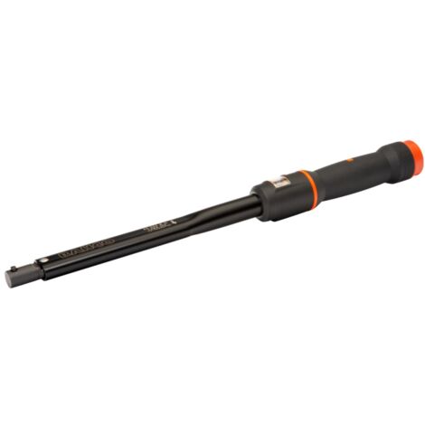 Bahco Mechanischer Klick-Drehmomentschlüssel 20 - 100 Nm, verstellbar, mit Fensterskala & runder Zapfenaufnahme