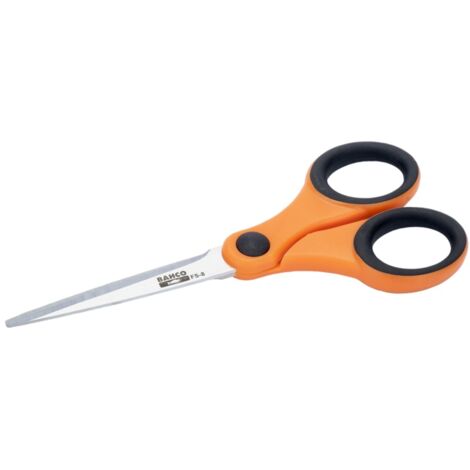 Bahco Mittlere Blumenschere, Grifflöcher mit Soft-Grip Beschichtung 165 mm