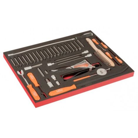 BAHCO - Module 3/3, crochets/grattoir/outil de préhension magnétique/embouts TORX® - 60p