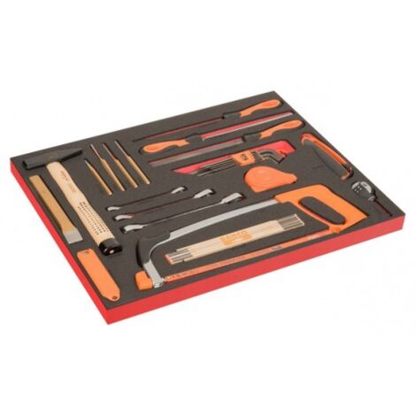 BAHCO - Module 3/3 marquage laser, outils de frappe et de coupe, limes & clés mâles-36pc