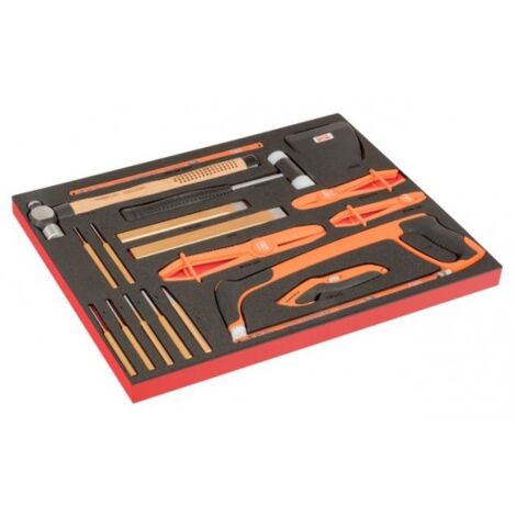 BAHCO - Module 3/3 marquage laser, outils de frappe et de coupe & pinces à colliers-26pc