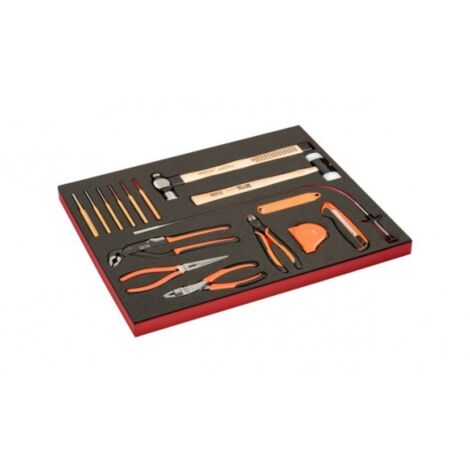 BAHCO - Module Fit&Go 3/3, outils de frappe/coupe, pinces, outil de préhension - 25 Pcs