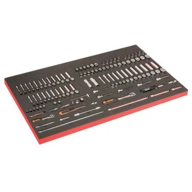 Bahco - module pour servante 40, douilles 1/4 dimensions métriques et pouces- 141 Pcs