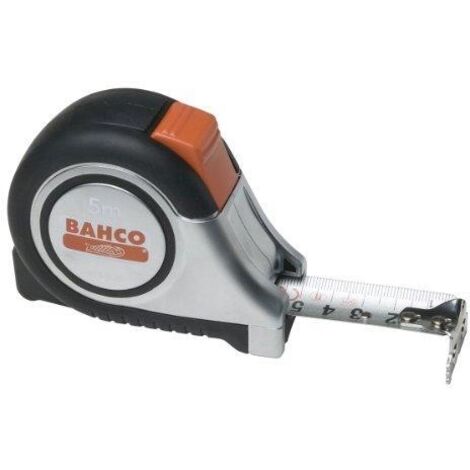 Bahco MTS-5-25 Ruban à Mesurer 5m Acier Inoxydable