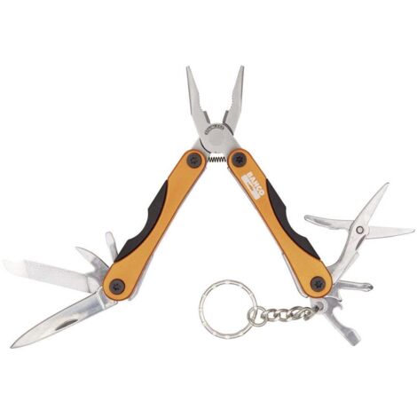 Bahco MTT121 mini multi-outil pliable orange 18 fonctions