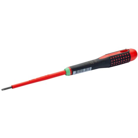 Bahco Nach VDE isolierter ERGO-TORX-Schraubendreher mit Dreikomponenten-Griff, T9 x 75 mm