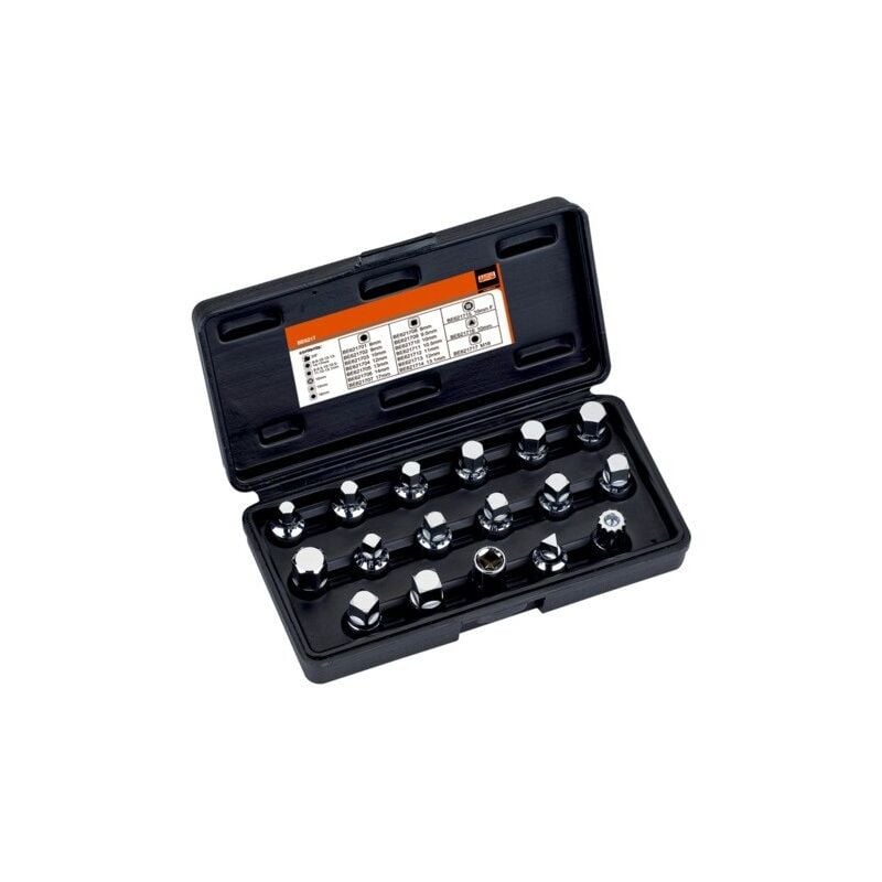 BAHCO - Coffret d'embouts pour vidange