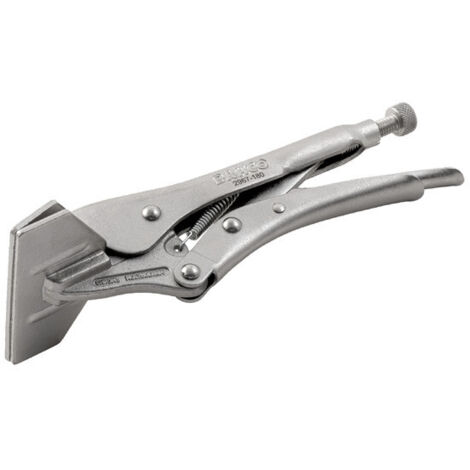 BAHCO - Pince-étau spéciale pour la tôle avec finition chromée, 180 mm