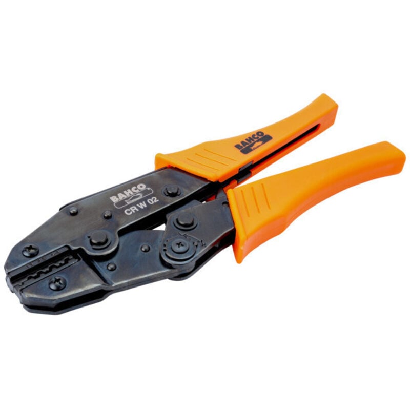 Pince à sertir à cliquet pour connecteurs non isolés, 225 mm - Bahco