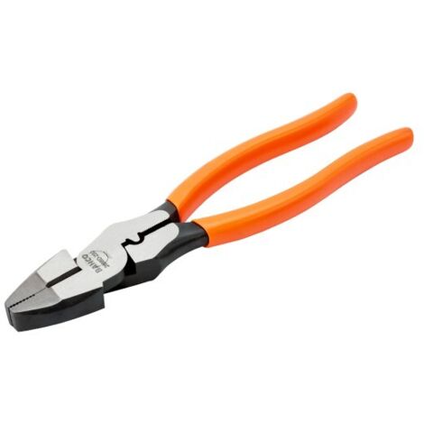 BAHCO - Pince universelle à haut effet de levier avec poignées gainées PVC, 250 mm