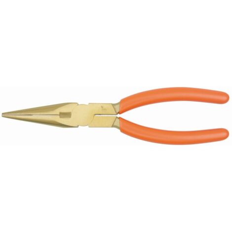 Bahco Pinces à becs plats antidéflagrantes AL-BR, 180 mm - NS406-180