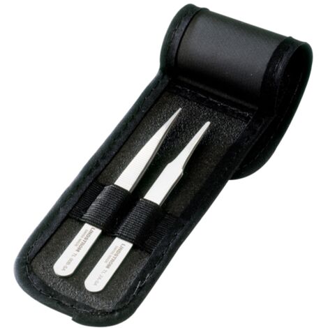 Bahco Pinzetten-Satz mit widerstandsfähigen Spitzen, Edelstahl, antimagnetisch 2-tlg.