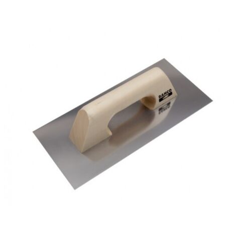 BAHCO - Platoir avec lame en acier inoxydable et poignée légère en peuplier, 300mmx140mm
