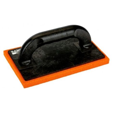 BAHCO - Platoir pr enduit en caoutchouc dur, poignée polystyrène anti-chocs, 215mmx135mm