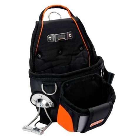 BAHCO - Pochette, 2 gdes poches, 4 anneaux de sécurité pr fixation longe, 300x150x300mm