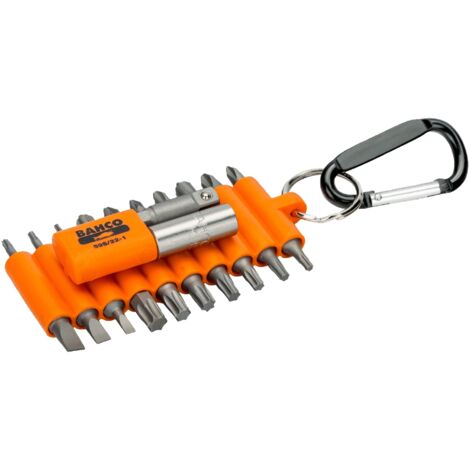 BAHCO - Porte-embout 1/4" en caoutchouc pour vis à fente/Phillips/Pozidriv/TORX® - 22 pc