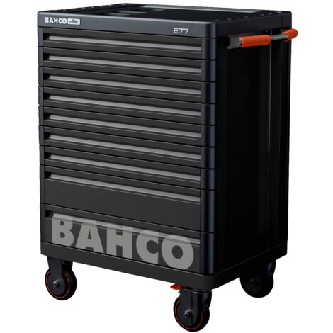 Bahco Premium Werkstattwagen mit 9 Schubladen, schwarz