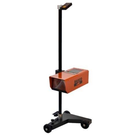 Bahco – Réglophare double visée laser – Testeur de phares pour véhicules légers et lourds – Mât pivotant 360º – Écran réglable