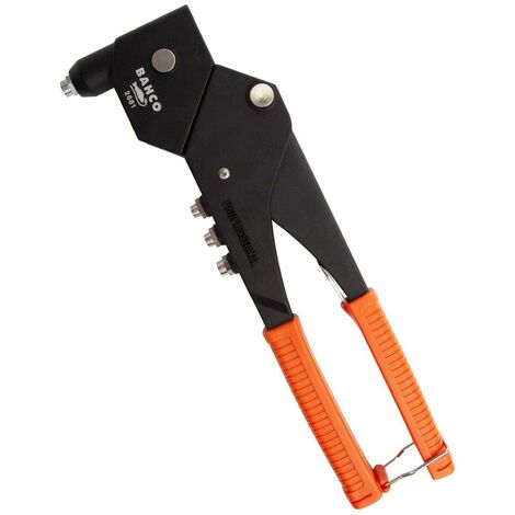 BAHCO RIVET GUN SWIVEL HEAD 360 HAND POP BLIND BIG RIVETER 2.4 3.2 4. 4.8mm 2681