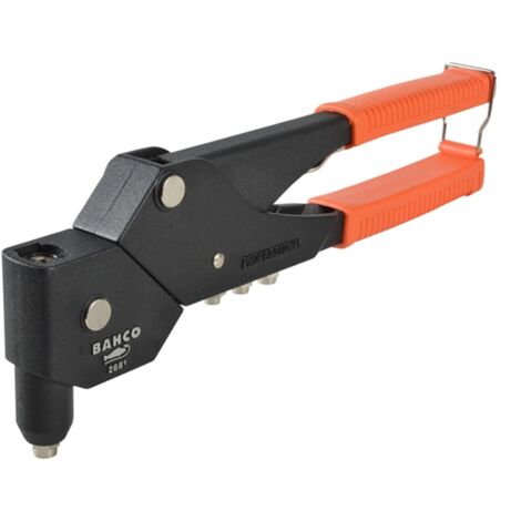 Bahco Riveter 2681 Swivel Head Swiveling Head Tool Fastener 2.4mm 4.8mm BAH2681