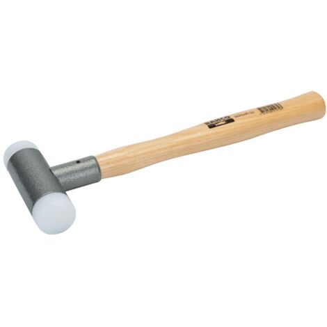 Bahco Rückschlagfreier Hammer mit Holzstiel, 550 g