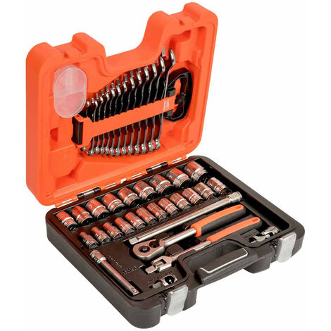 Bahco S400 Socket & Spanner Set of 40 Metric 1/2in Drive