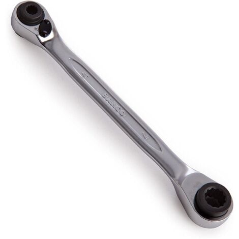 Bahco S4RM Series Reversible Ratchet Spanner Set (4mm, 5mm, 6mm, 7mm)