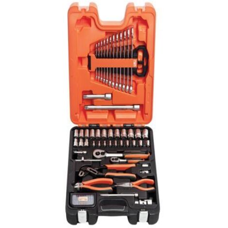 Bahco S81MIX S81MIX Socket Spanner & Pliers Set Metric 1/4 & 1/2in Drive BAHS81MIX
