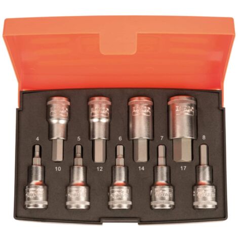 Bahco S9HEX 9pc 1/2" Drive Socket Set