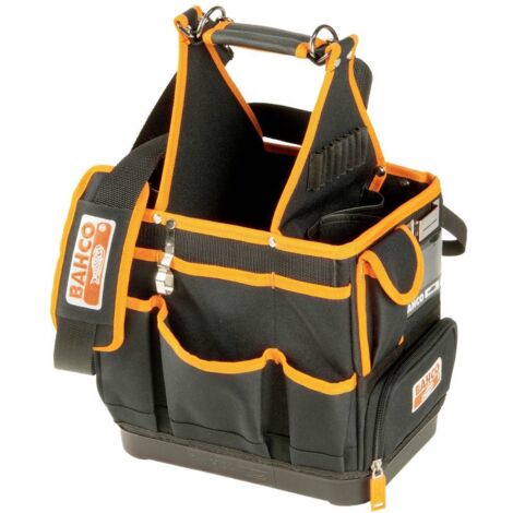 BAHCO - Sac à outils textile 12 L pour électriciens, 280 mm x 220 mm x 300 mm