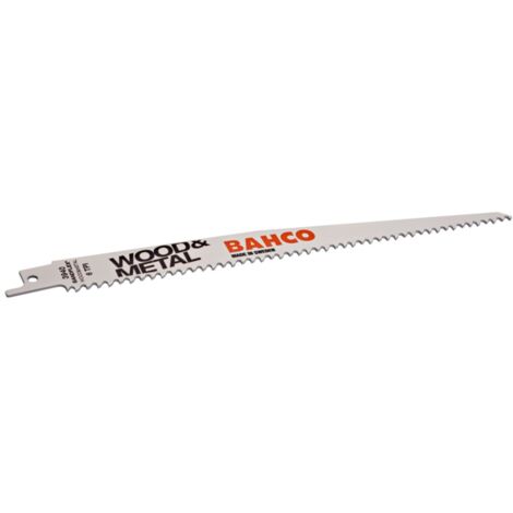 Bahco Sandflex Bimetall-Säbelsägenblätter für Holz und Metall 5/8 ZpZ, 150 mm - 2 Stk/Einzelhandelsverpackung